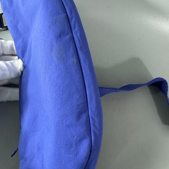 Athleta Kinetic Waist Bag Belt Fanny Pack Adjustable Strap Travel Nylon Blue - Picture 14 of 15